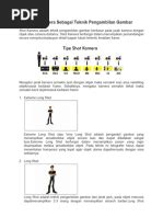 Tipe Shot Kamera dan Teknik Pengambilan | PDF - Scribd - balustradellc