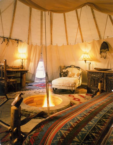 Tipi Interior Ideas - Secret Creek - balustradellc