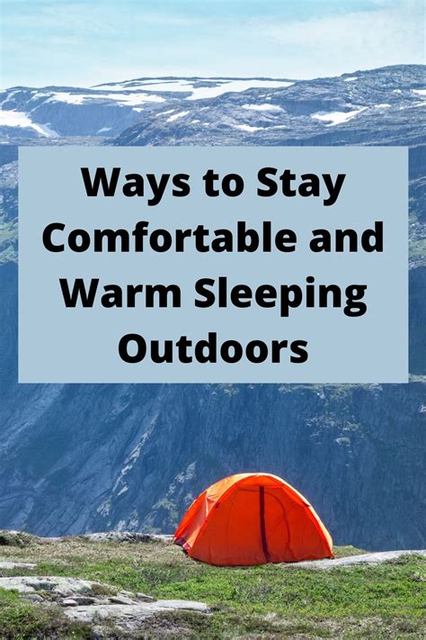 Tips: How To Stay Comfortable Sleeping Outdoors - GearJunkie - balustradellc