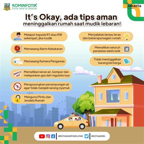 Tips Aman Meninggalkan Rumah Saat Mudik atau Liburan - balustradellc