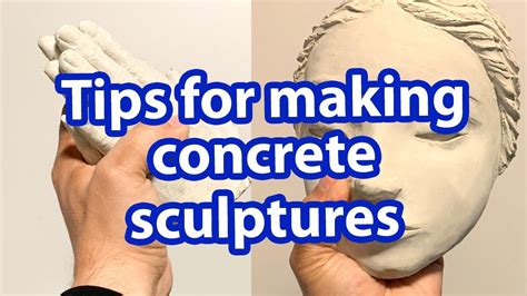 Tips for making concrete sculptures - muktibox.com