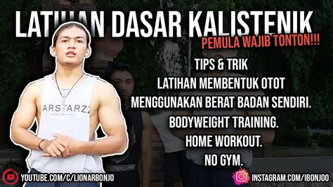 Tips latihan kalistenik untuk pemula - SFIDN Article - balustradellc