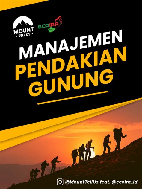Tips manajemen pendakian - TEMANNGETRIP - balustradellc
