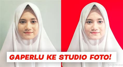 Tips Membuat Foto 3:4 Profesional dengan Latar Merah - balustradellc