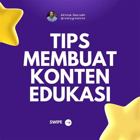 Tips Membuat Konten Edukasi Menarik - balustradellc