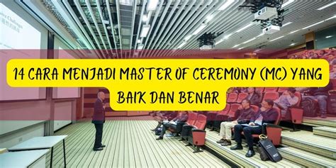 Tips Menjadi Master of Ceremony yang handal - balustradellc