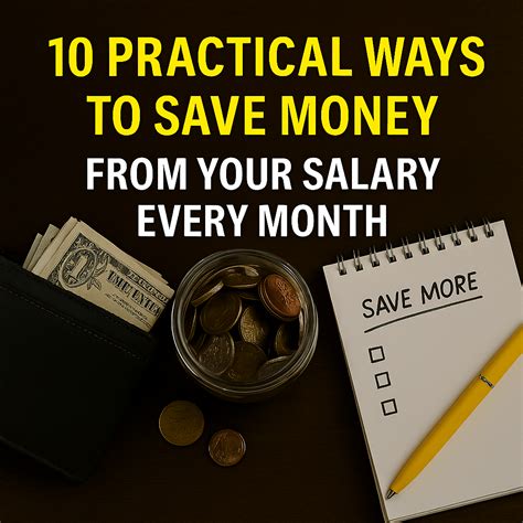 Tips on How to Save Money from Salary Every Month - balustradellc