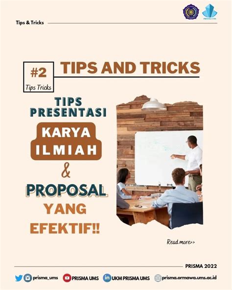 Tips Presentasi Karya Ilmiah dan Proposal Yang Efektif - balustradellc