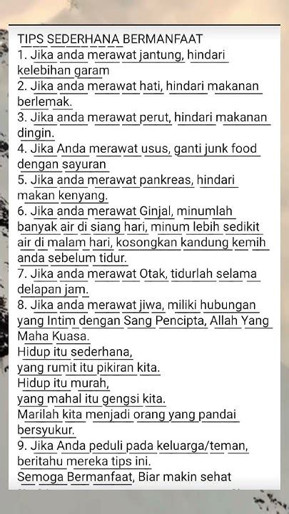 Tips Sederhana Bermanfaat - balustradellc