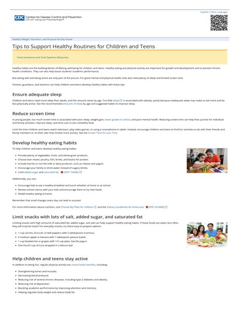 Tips to Support Healthy Routines for Children and Teens - balustradellc