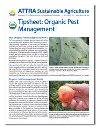 Tipsheet: Organic Pest Management - Agricultural Marketing Service - balustradellc