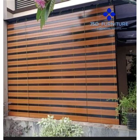 Tirai Gulung Pvc Outdoor - balustradellc
