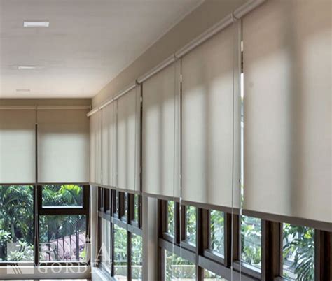 Tirai Jendela Gulung - balustradellc