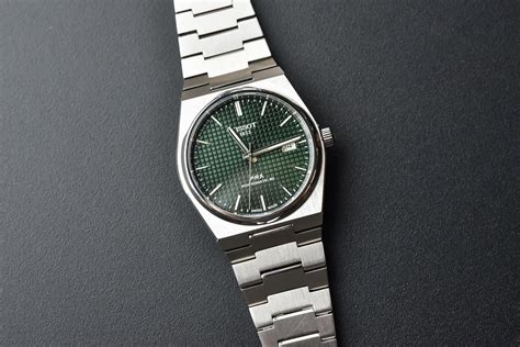 Tissot Prx Powermatic 80 Green Dial Tissot Less than 1 year - balustradellc