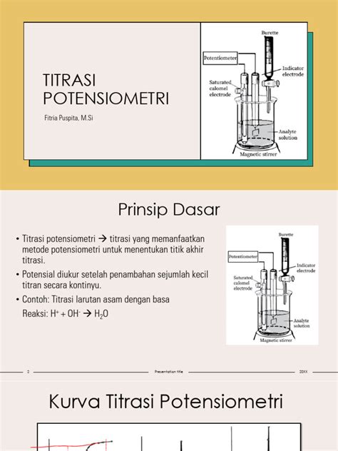 Titrasi Potensiometri - UT - balustradellc
