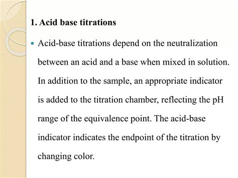 Titration method of analysis | PDF - SlideShare - wintechmobiles.com