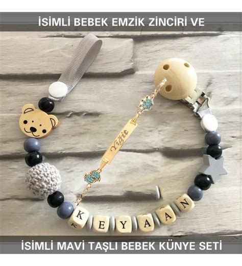 TL %15 İNDİRİM Emzik Bebek Künye.