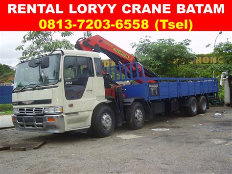 TLP, 0813-7203-6558 (Tsel), Rental Lori Crane Batam