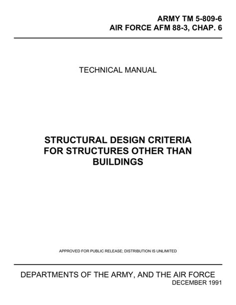 TM 5-809-2 : STRUCTURAL DESIGN CRITERIA FOR …