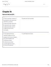 TMA: Chapter 16 Flashcards Quizlet