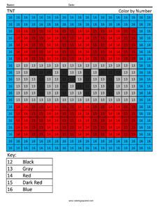 TNT Color by Number