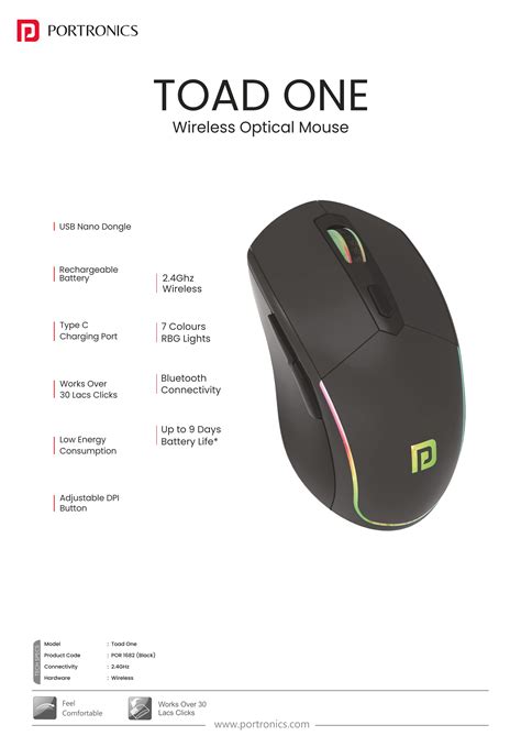 Toad One Mouse complete Guide : Portronics Support - balustradellc