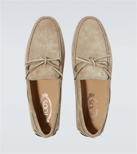 TOD'S gommino suede loafers - 31% Off | Editorialist - balustradellc