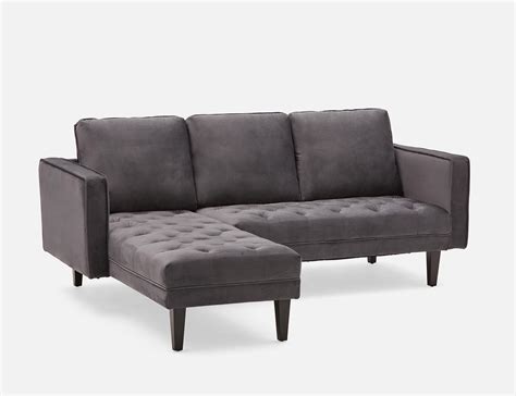 TODD Interchangeable Sectional Velvet Sofa Structube Cool …