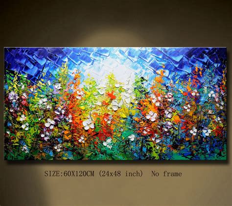 Together: Textured Impasto Abstract Oil Painting for Wall Decor - balustradellc