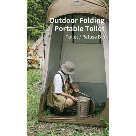 TOILET / CLOSET PORTABLE CAMPING LIPAT NATUREHIKE … - balustradellc