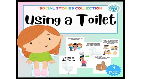 TOILET SOCIAL STORY How to Use the Potty Training Visual Etsy