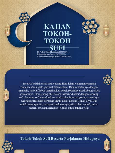 TOKOH-TOKOH SUFI DAN AJARAN - AJARANNYA - balustradellc