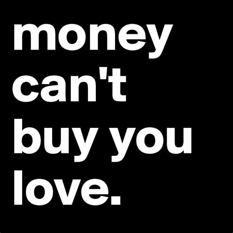 TOM EATON Money can’t buy you love, but it can buy you …