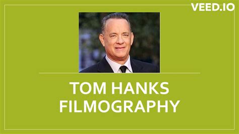 Tom Hanks Filmography and Movies | Fandango - wintechmobiles.com