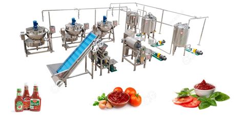 Tomato Ketchup Production Line - IBC MACHINE - raincitystudios.com