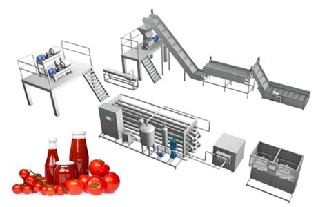 Tomato Paste Production Line - Automatic High Efficiency - raincitystudios.com