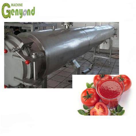 Tomato Sauce Processing Machine - Automatic Stainless Steel Line - raincitystudios.com