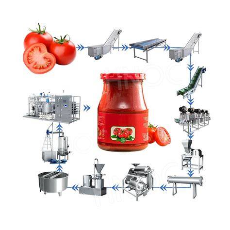 Tomato Sauce Production Line - Automatic High Efficiency - raincitystudios.com