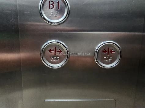 Tombol Buka Tutup Lift - balustradellc