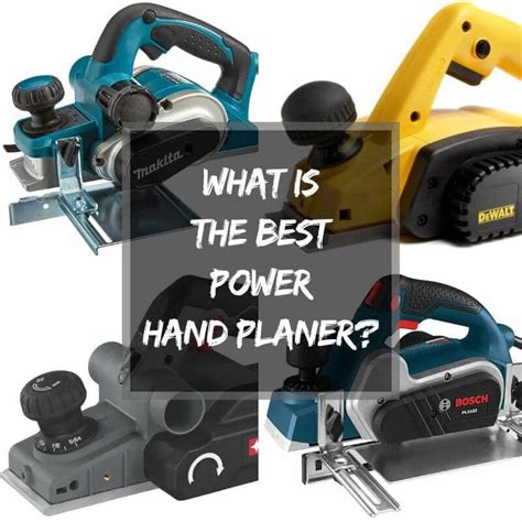 Tool Review: Power Hand Planers - Timber Frame HQ - balustradellc