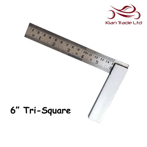 TOOLBUX Stainless Steel 6 Inch Try Square Scale - Flipkart - balustradellc
