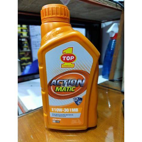 TOP 1 Oli Motor Matik ACTION MATIC SAE 10W-40 1L - raincitystudios.com