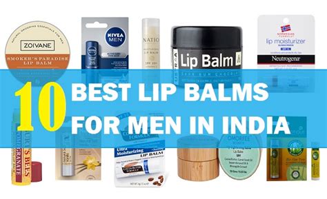 Top 10 Best Lip Balms for Men in India with Prices (2022) - balustradellc