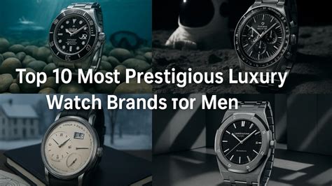 Top 10 Most Prestigious Luxury Watch Brands for Men - balustradellc