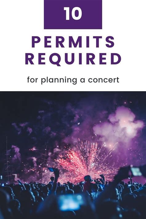 Top 10 Permits Required for Planning a Concert - Purplepass - balustradellc