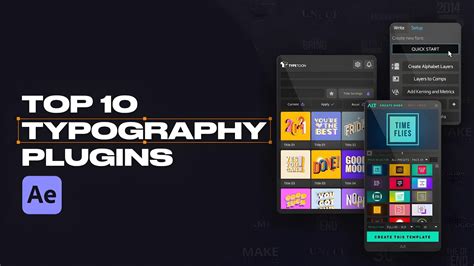 Top 10 Typography Plugins for After Effects - muktibox.com