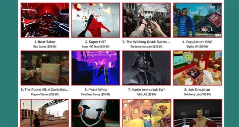 Top 100 Oculus Quest Games Currently Available - The Best VR Games ... - balustradellc