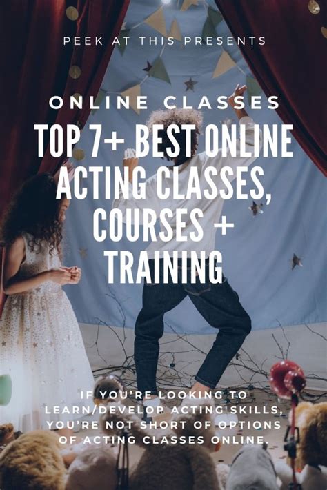 Top 11+ Best Online Acting Classes & Training 2026 - muktibox.com