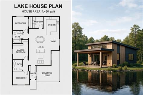 Top 15 Modern Lake House Plans: Blending Style and Nature for ... - balustradellc