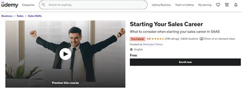 Top 22 Sales Courses (2026 Edition) - MentorCruise - balustradellc